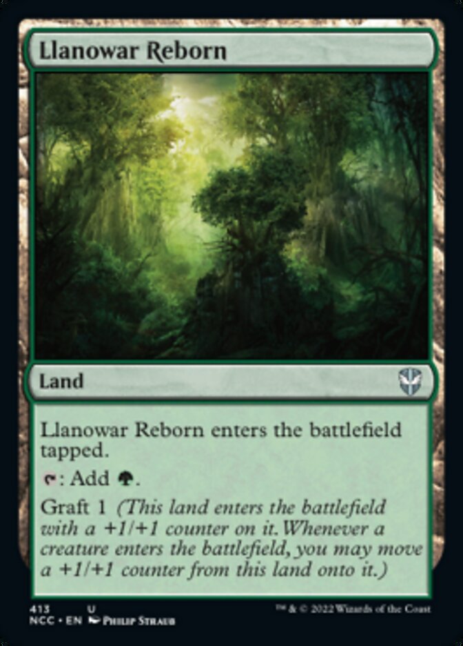 Llanowar Reborn [Streets of New Capenna Commander] | Good Games Morley