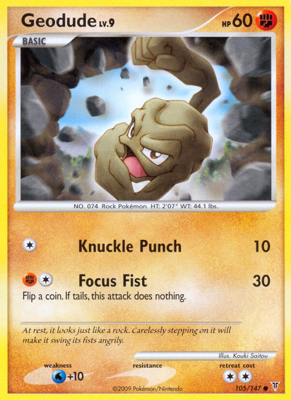 Geodude (105/147) [Platinum: Supreme Victors] | Good Games Morley