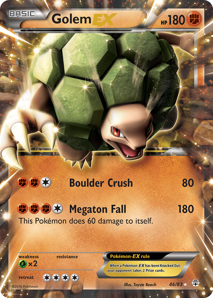 Golem EX (46/83) [XY: Generations] | Good Games Morley