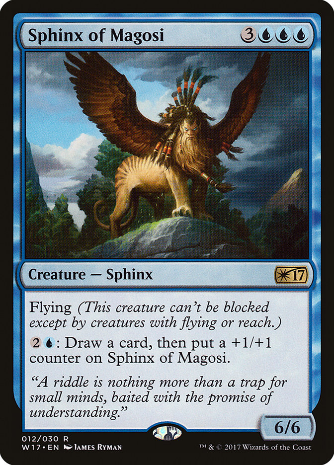 Sphinx of Magosi [Welcome Deck 2017] | Good Games Morley