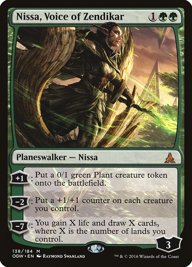 Nissa, Voice of Zendikar [Oath of the Gatewatch] | Good Games Morley
