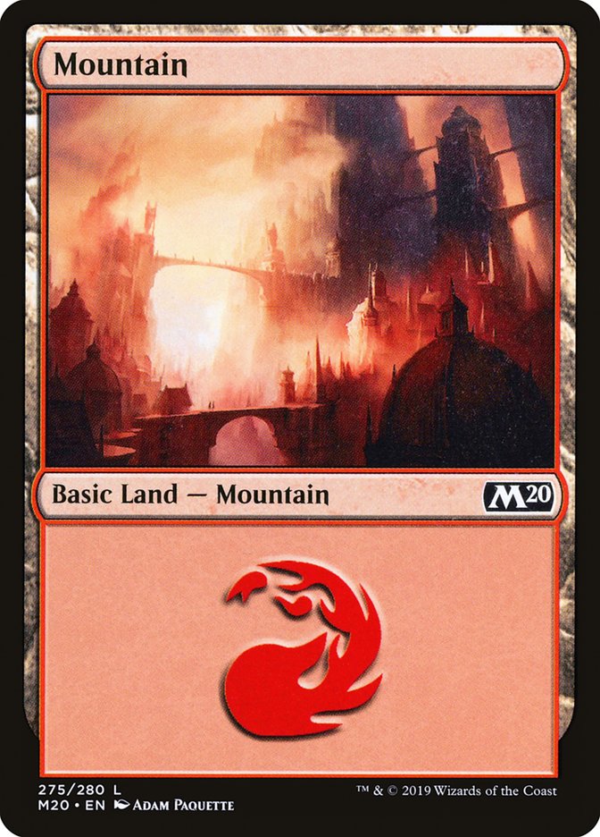 Mountain (275) [Core Set 2020] | Good Games Morley