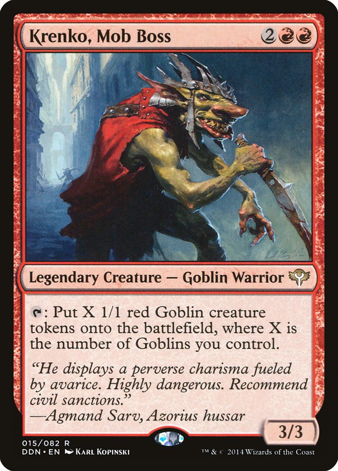 Krenko, Mob Boss [Duel Decks: Speed vs. Cunning] | Good Games Morley