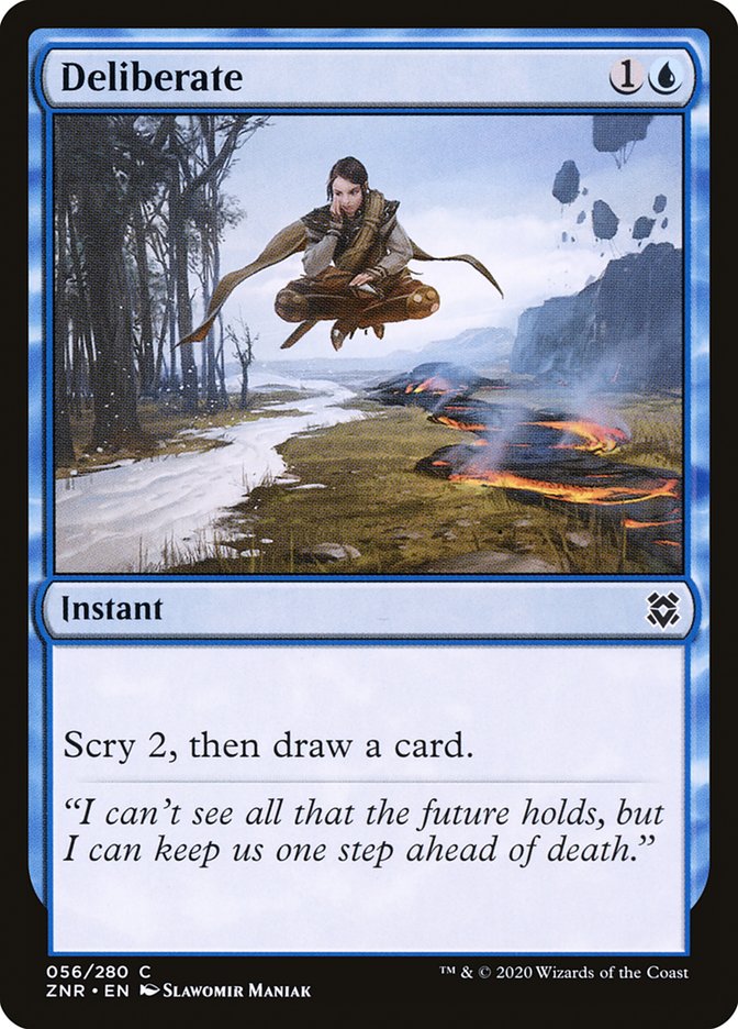 Deliberate [Zendikar Rising] | Good Games Morley