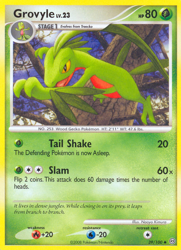 Grovyle (39/100) [Diamond & Pearl: Stormfront] | Good Games Morley