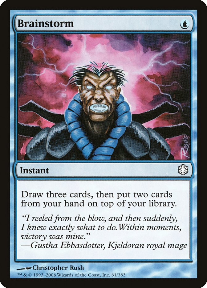 Brainstorm [Coldsnap Theme Decks] | Good Games Morley