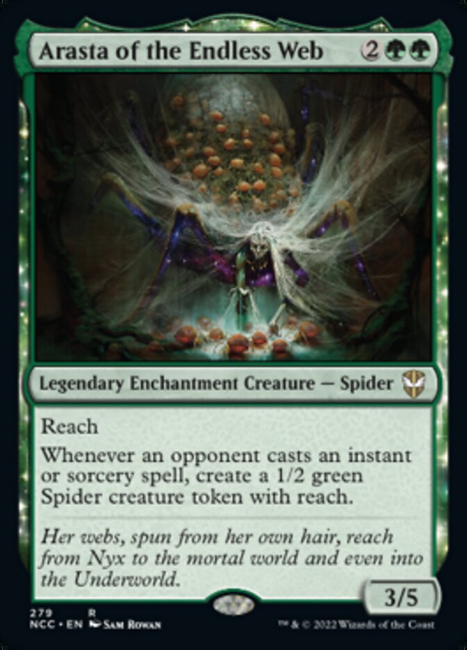 Arasta of the Endless Web [Streets of New Capenna Commander] | Good Games Morley