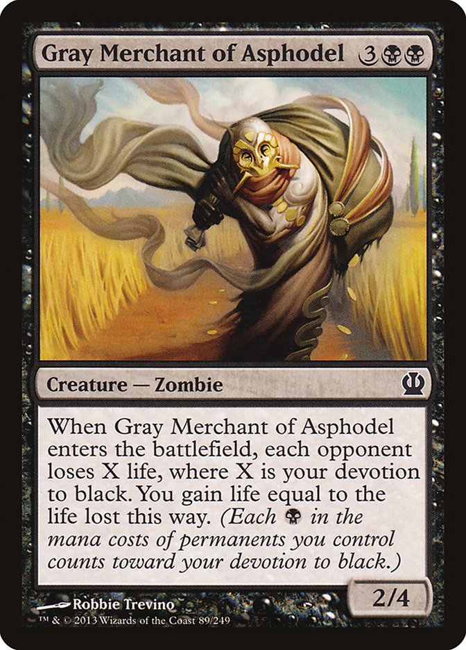 Gray Merchant of Asphodel [Theros] | Good Games Morley