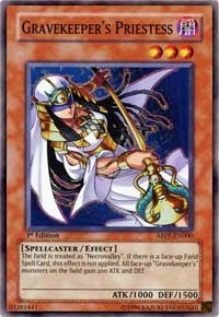 Gravekeeper's Priestess [ABPF-EN000] Super Rare | Good Games Morley