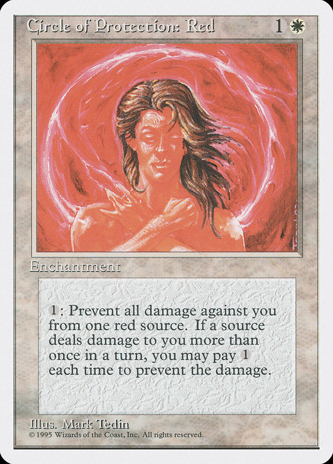 Circle of Protection: Red [Fourth Edition] | Good Games Morley