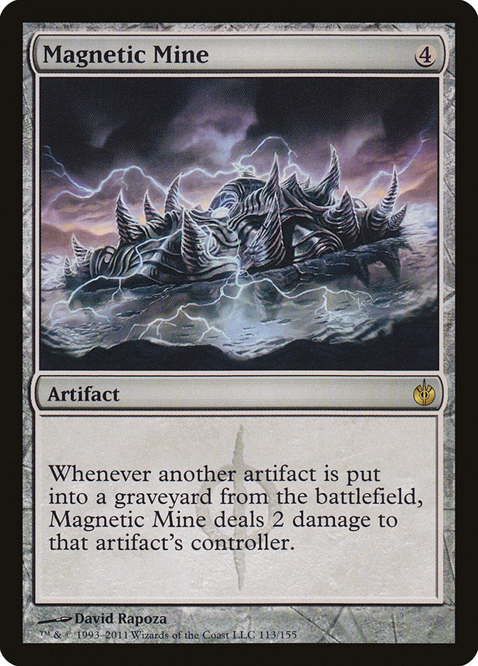 Magnetic Mine [Mirrodin Besieged] | Good Games Morley