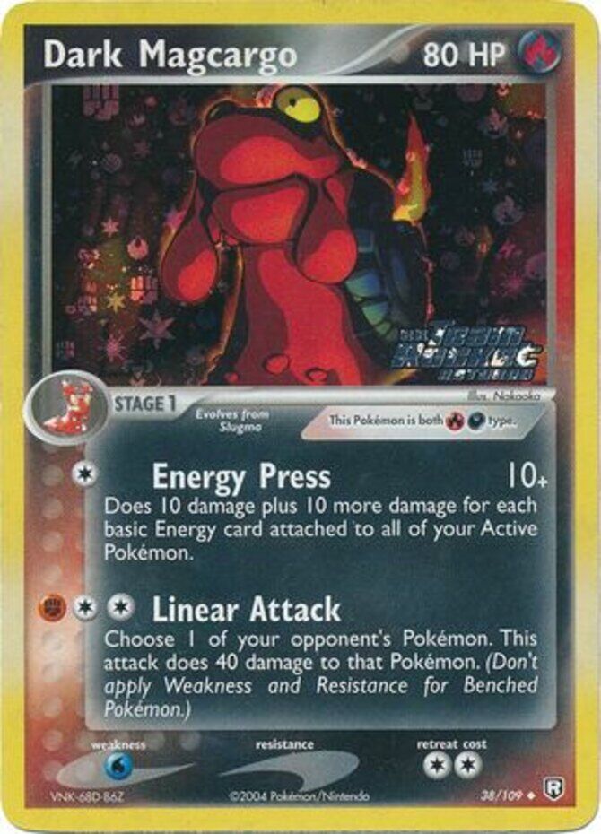 Dark Magcargo (38/109) (Stamped) [EX: Team Rocket Returns] | Good Games Morley