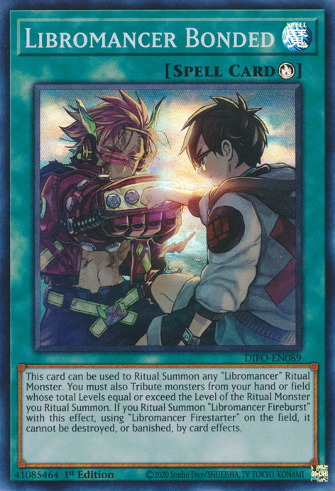 Libromancer Bonded [DIFO-EN089] Super Rare | Good Games Morley