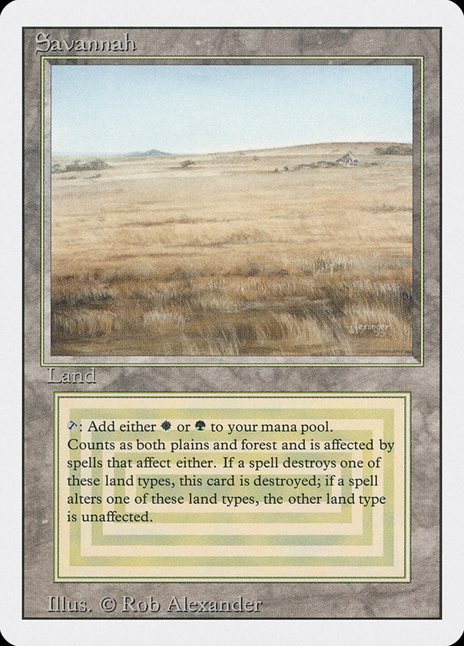 Savannah [Revised Edition] | Good Games Morley