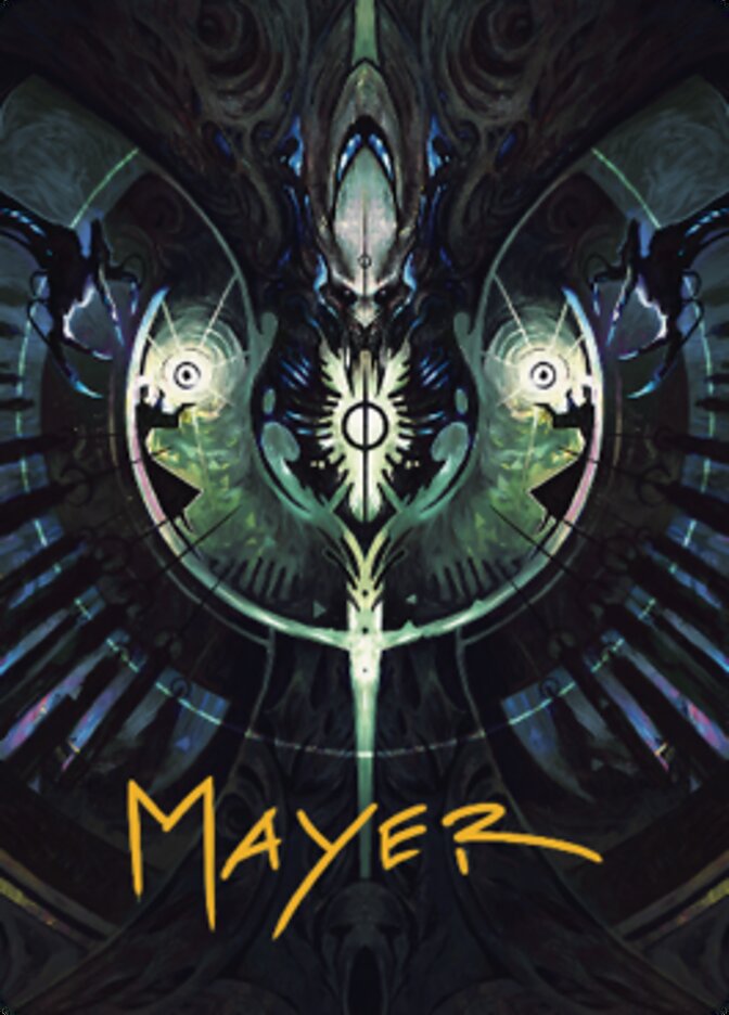 Gix's Command Art Card (Gold-Stamped Signature) [The Brothers' War Art Series] | Good Games Morley