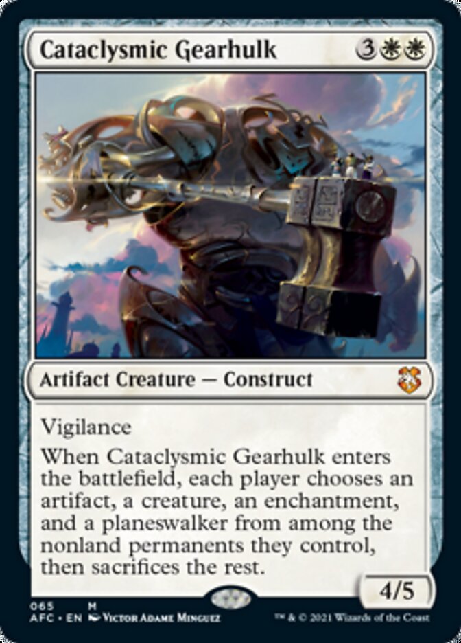 Cataclysmic Gearhulk [Dungeons & Dragons: Adventures in the Forgotten Realms Commander] | Good Games Morley