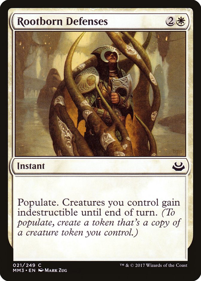 Rootborn Defenses [Modern Masters 2017] | Good Games Morley