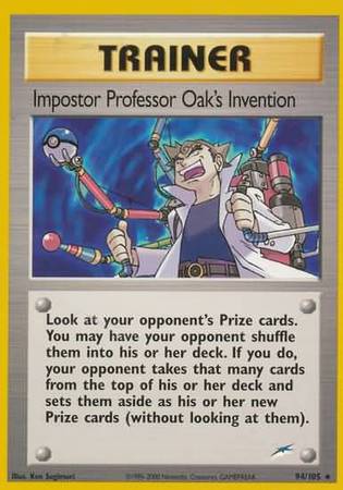 Impostor Professor Oak's Invention (94/105) [Neo Destiny Unlimited] | Good Games Morley