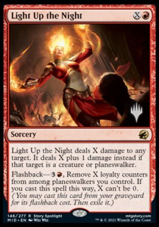 Light Up the Night (Promo Pack) [Innistrad: Midnight Hunt Promos] | Good Games Morley