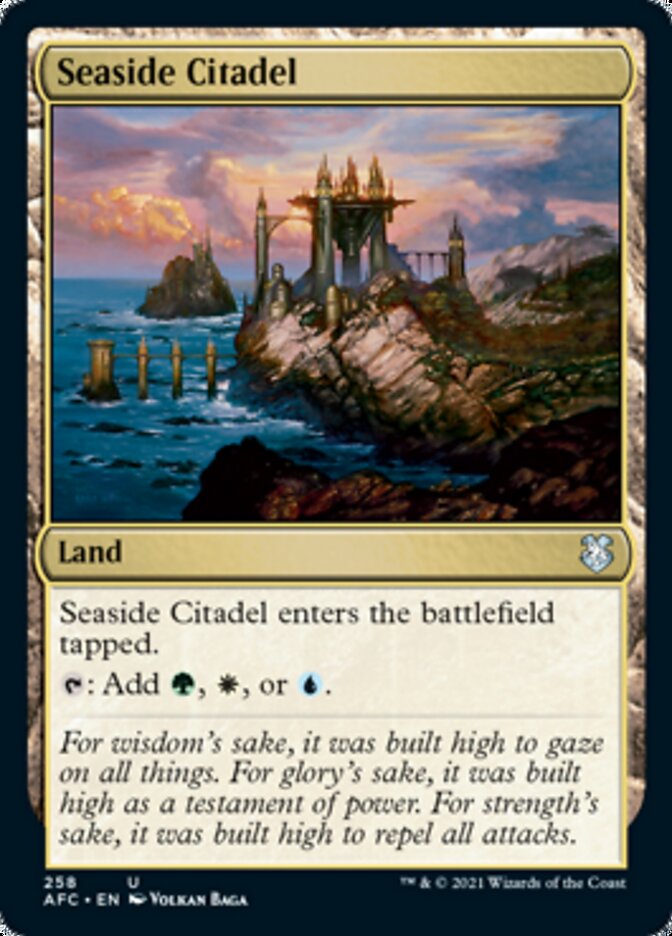 Seaside Citadel [Dungeons & Dragons: Adventures in the Forgotten Realms Commander] | Good Games Morley