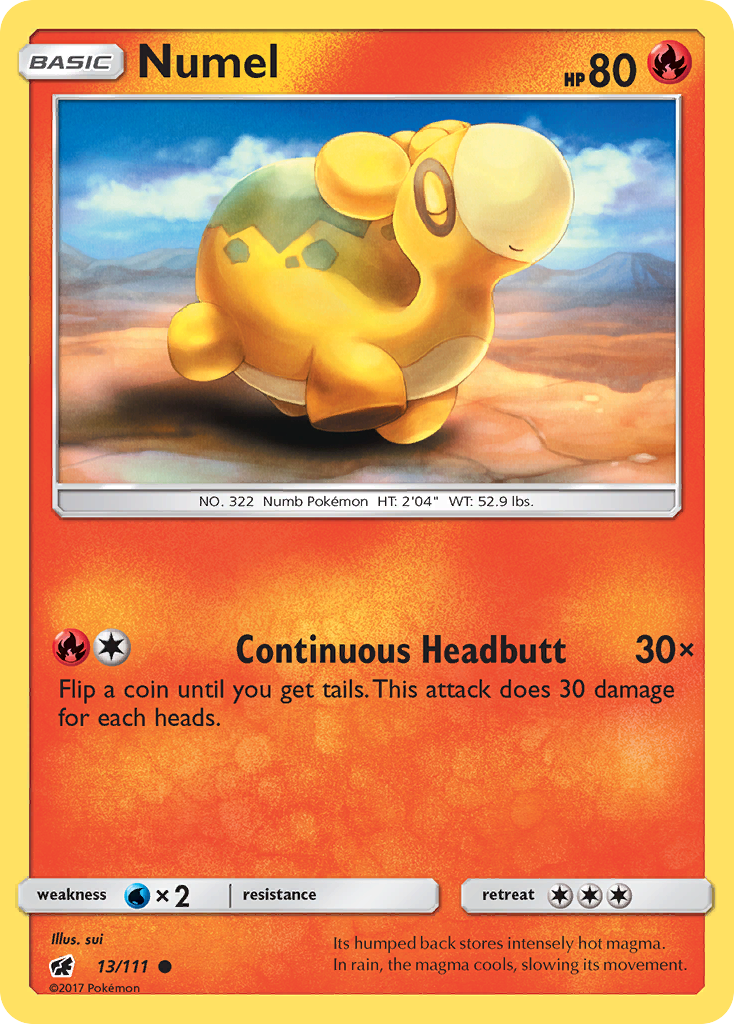 Numel (13/111) [Sun & Moon: Crimson Invasion] | Good Games Morley