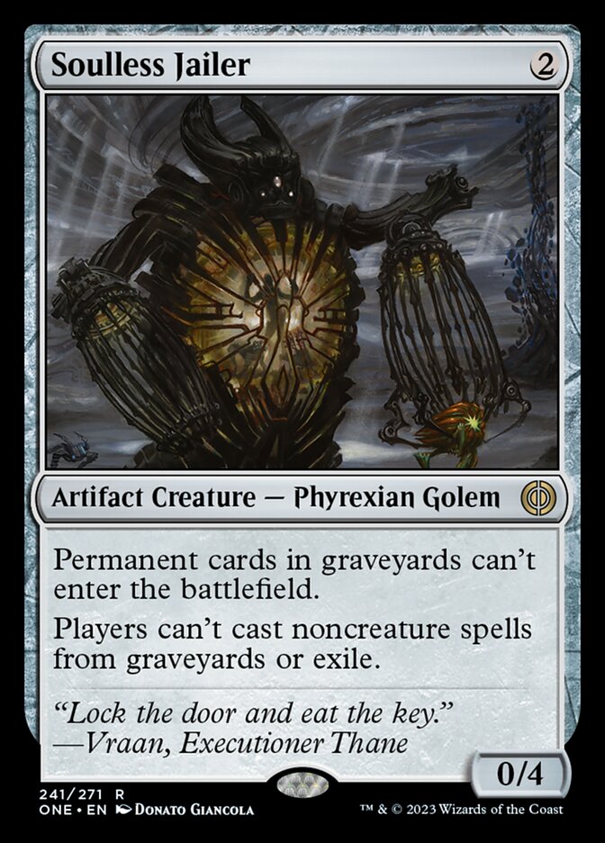 Soulless Jailer [Phyrexia: All Will Be One] | Good Games Morley