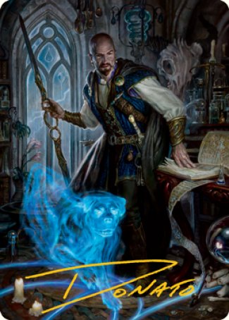 Mordenkainen Art Card (Gold-Stamped Signature) [Dungeons & Dragons: Adventures in the Forgotten Realms Art Series] | Good Games Morley