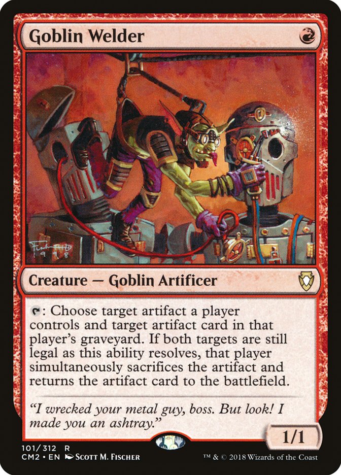 Goblin Welder [Commander Anthology Volume II] | Good Games Morley