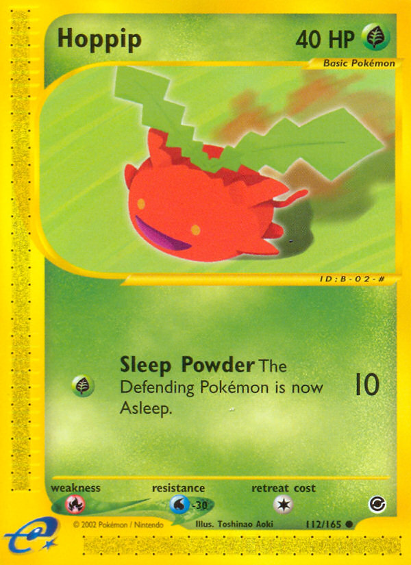 Hoppip (112/165) [Expedition: Base Set] | Good Games Morley