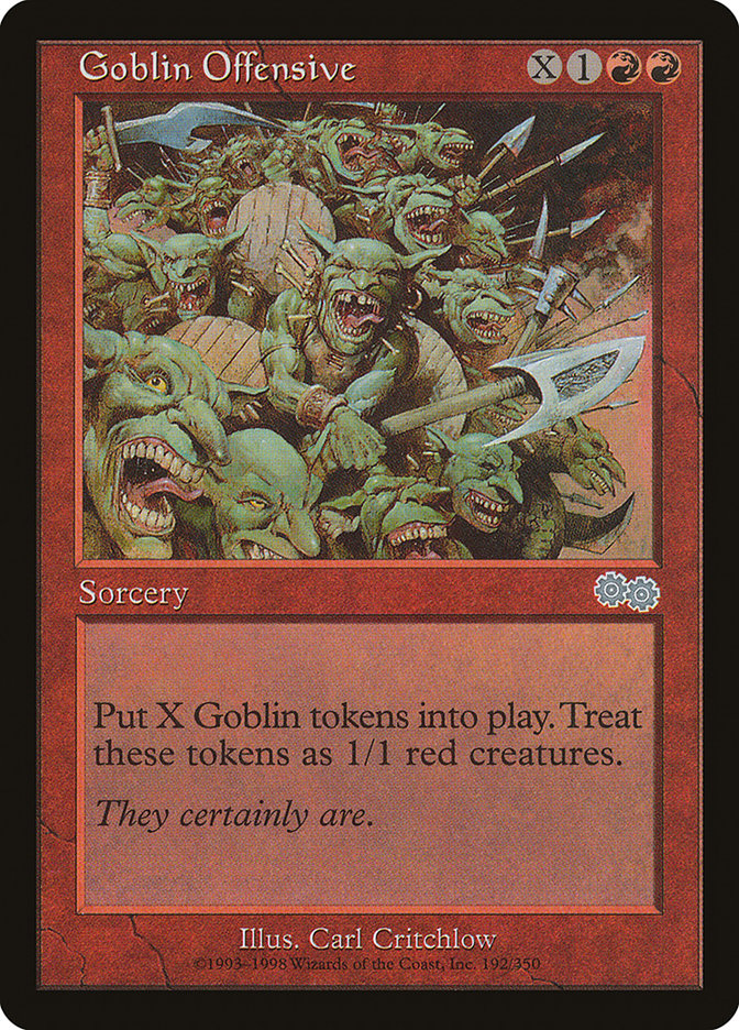 Goblin Offensive [Urza's Saga] | Good Games Morley