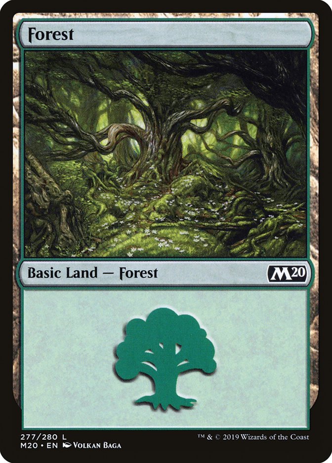 Forest (277) [Core Set 2020] | Good Games Morley