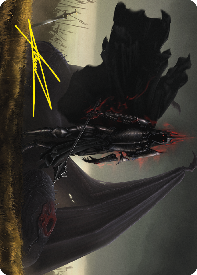 Witch-king of Angmar Art Card (Gold-Stamped Signature) [The Lord of the Rings: Tales of Middle-earth Art Series] | Good Games Morley