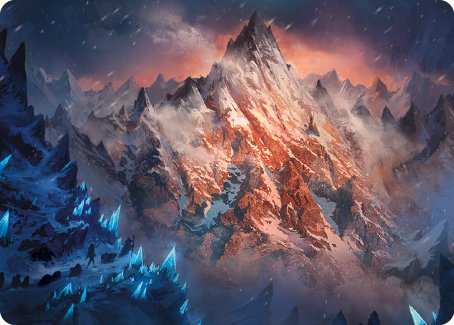 Mountain Art Card [The Lord of the Rings: Tales of Middle-earth Art Series] | Good Games Morley