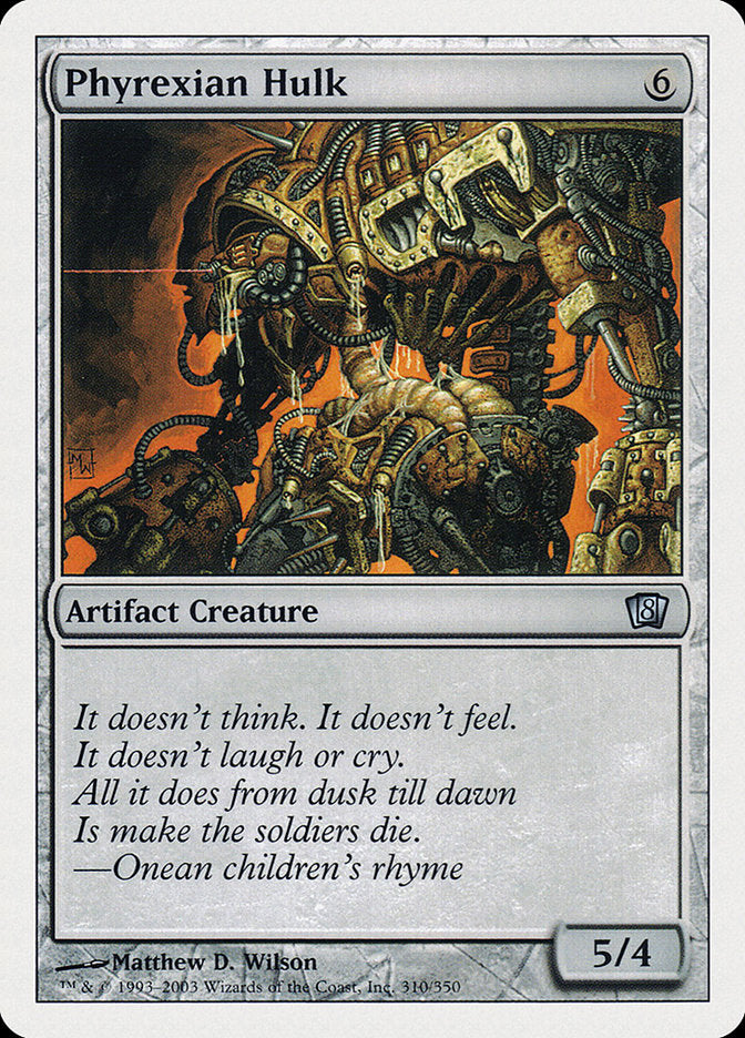 Phyrexian Hulk [Eighth Edition] | Good Games Morley