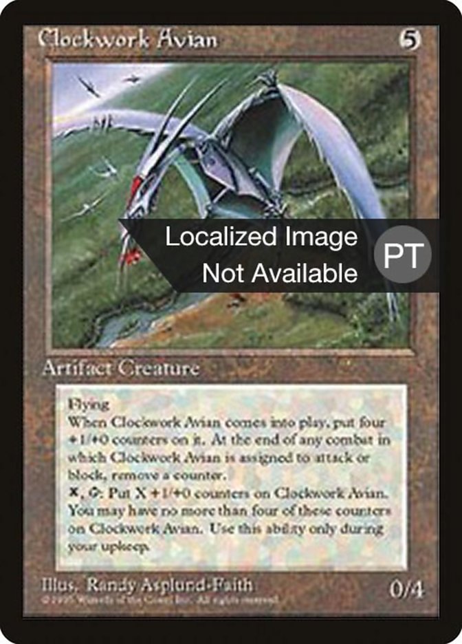 Clockwork Avian [Fourth Edition (Foreign Black Border)] | Good Games Morley