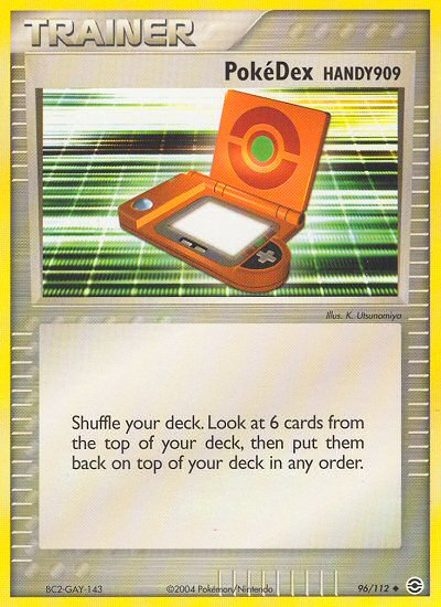 PokeDex HANDY909 (96/112) [EX: FireRed & LeafGreen] | Good Games Morley