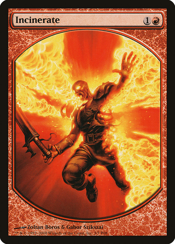 Incinerate [Magic Player Rewards 2008] | Good Games Morley