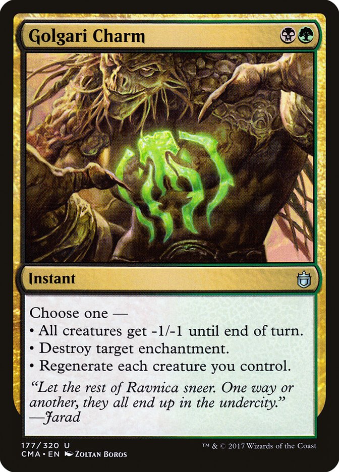 Golgari Charm [Commander Anthology] | Good Games Morley