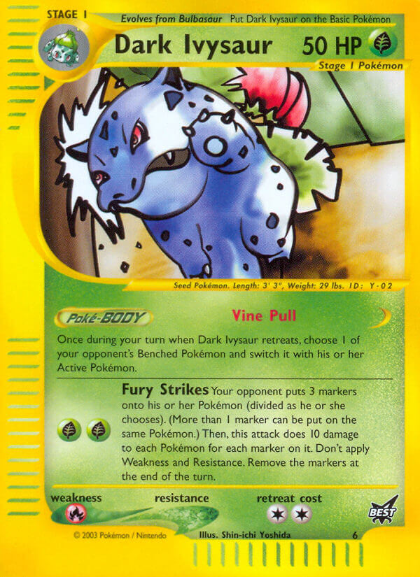 Dark Ivysaur (6) [Best of Promos] | Good Games Morley