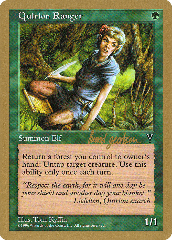 Quirion Ranger (Svend Geertsen) [World Championship Decks 1997] | Good Games Morley