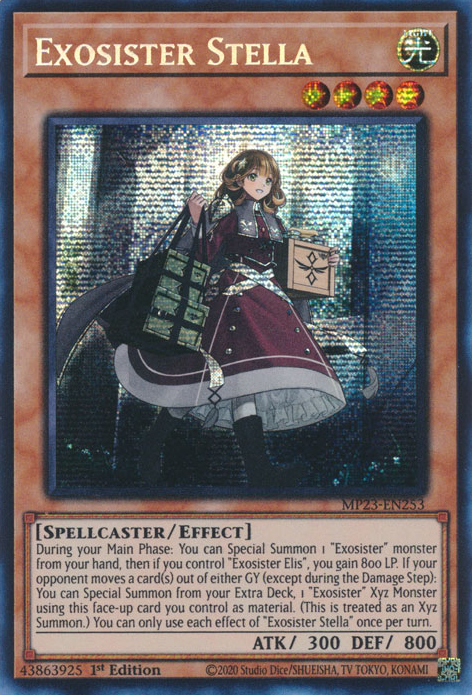 Exosister Stella [MP23-EN253] Prismatic Secret Rare | Good Games Morley