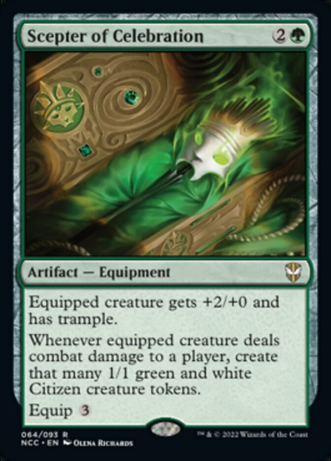 Scepter of Celebration [Streets of New Capenna Commander] | Good Games Morley