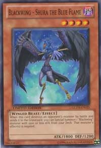 Blackwing - Shura the Blue Flame [GLD3-EN025] Common | Good Games Morley