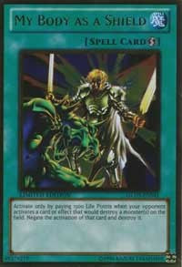 My Body as a Shield [GLD3-EN041] Gold Rare | Good Games Morley