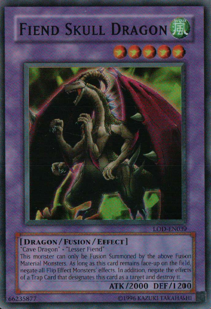Fiend Skull Dragon [LOD-EN039] Super Rare | Good Games Morley
