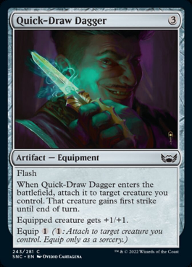Quick-Draw Dagger [Streets of New Capenna] | Good Games Morley