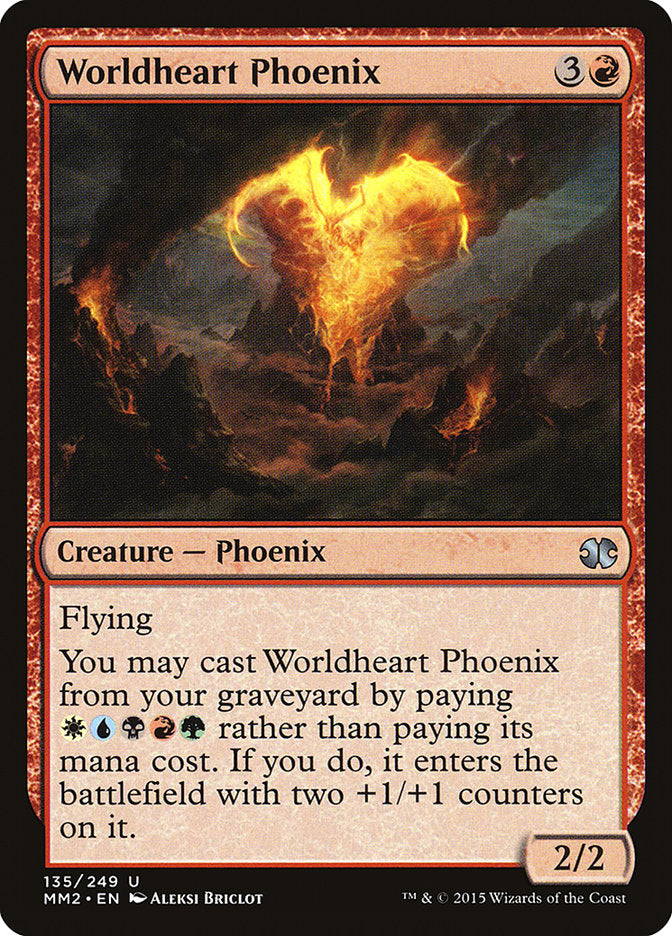 Worldheart Phoenix [Modern Masters 2015] | Good Games Morley