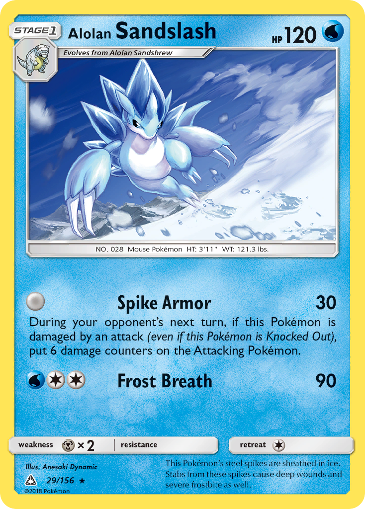Alolan Sandslash (29/156) [Sun & Moon: Ultra Prism] | Good Games Morley