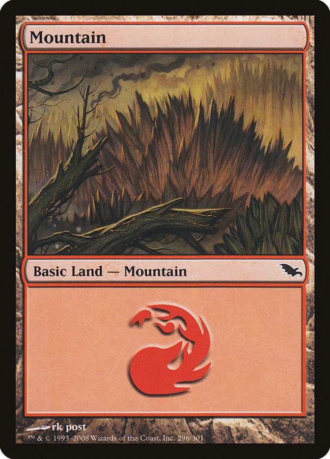 Mountain (296) [Shadowmoor] | Good Games Morley