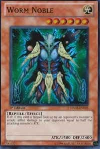 Worm Noble [HA02-EN025] Super Rare | Good Games Morley